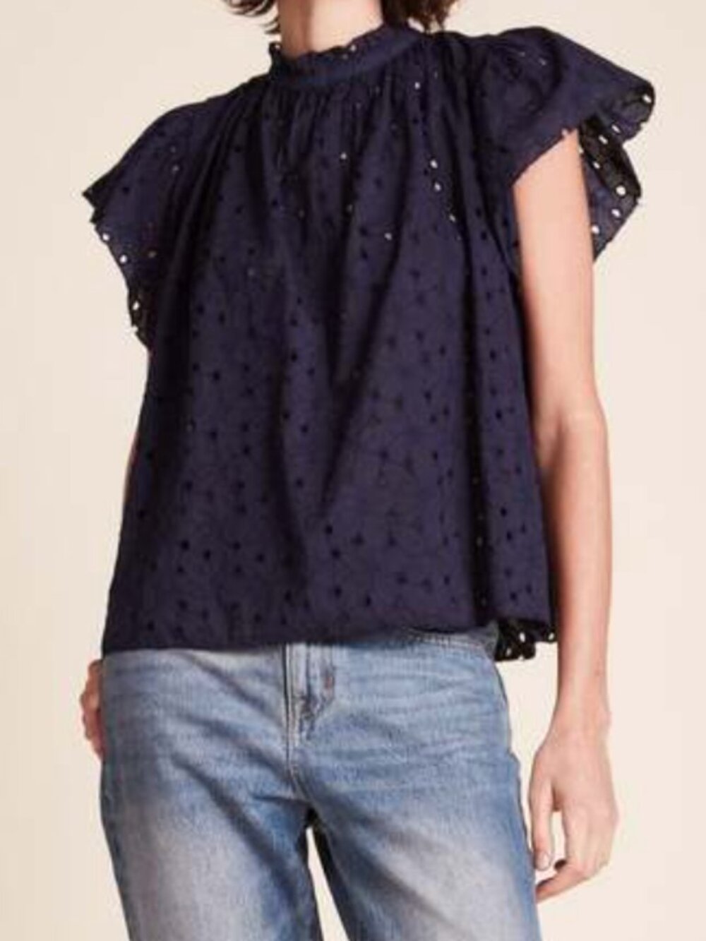 Carla High neck Blouse - Picture 2 of 4